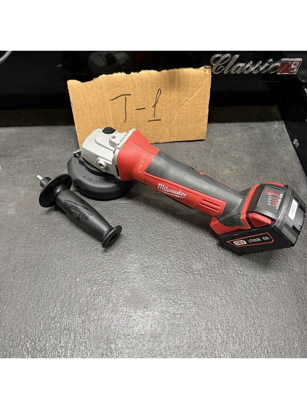Milwaukee M18 4-1/2" Cut-Off Grinder 2680-20 Cordless Power Tool T-1